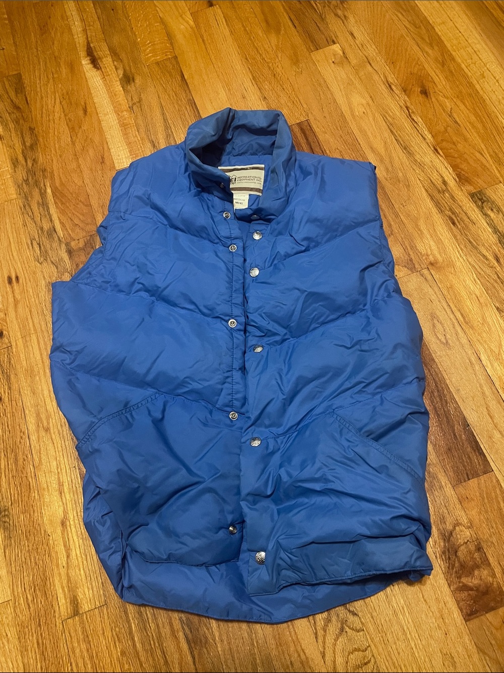 REI Royal Blue Quilted Puffer Vest